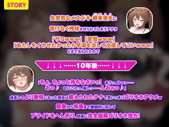 【KU100】わからせゴリオホ堕ち! 〜メス○キに出直して来いと言われ、10年後に本気のわからせゴリオホ声アクメさせてみた!〜(生ハメ堕ち部★LACK) - FANZA同人