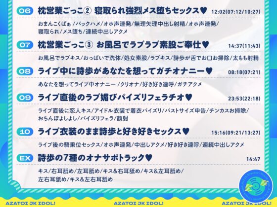 あざとい系JKアイドルがチンカス汚ちんぽに媚び媚びご奉仕してくれるお話♪【KU100】(ホロクサミドリ) - FANZA同人