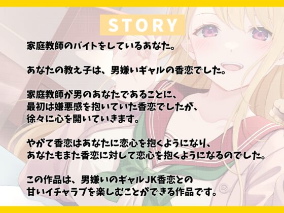 男嫌いギャルの家庭教師になったら恋人になれた話-勉強めっちゃ頑張るから彼女にしてよ【バイノーラル】 [幸福少女] | DLsite 同人 - R18