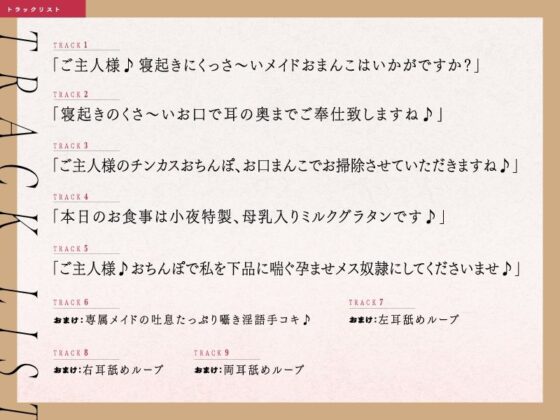 ドスケベご奉仕メイドは淫語しか囁かない！？(ぱちぱちぼいす) - FANZA同人