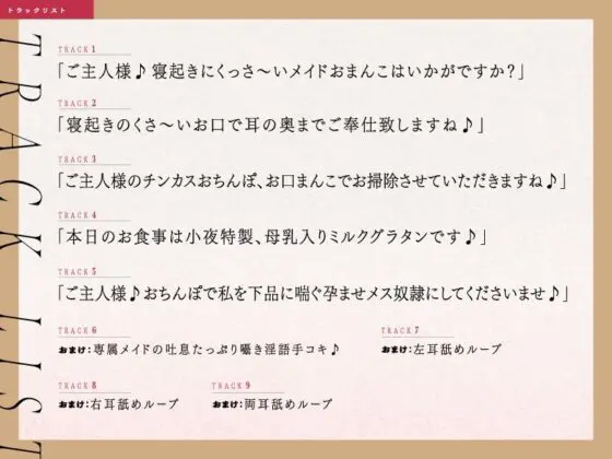 ドスケベご奉仕メイドは淫語しか囁かない!?(ぱちぱちぼいす) - FANZA同人