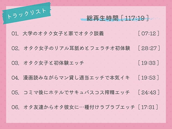 オタ活してたらセフレができました～ドスケベ長乳女オタクちゃんとイチャラブ大学性活 [DOLL PLAY] | DLsite 同人 - R18