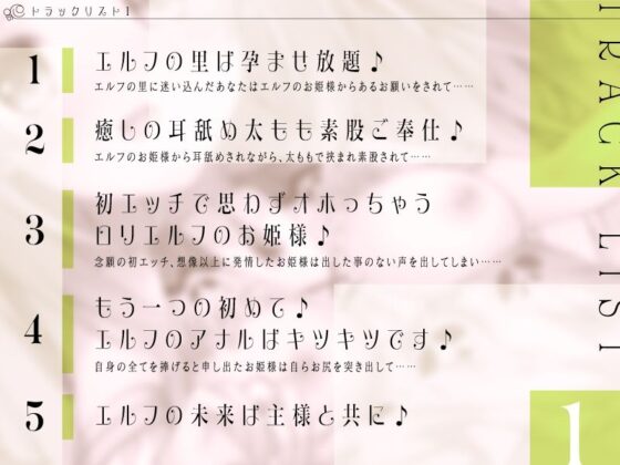 ち○ちゃなエルフのお姫様は主様が大ちゅき♪あまあま搾精性活♪(ぱちぱちぼいす) - FANZA同人