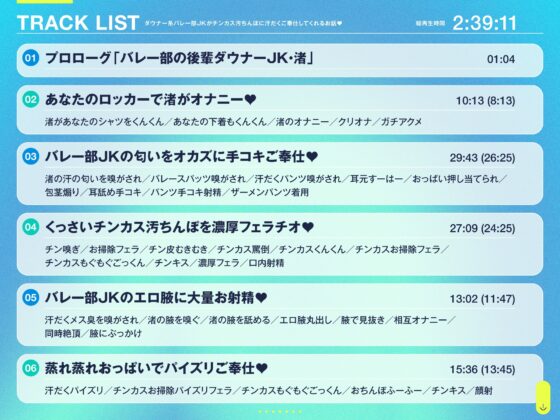 ✅早期限定5大特典&40%オフ!✅ダウナー系バレー部JKがチンカス汚ちんぽに汗だくご奉仕してくれるお話♪【KU100】 [ホロクサミドリ] | DLsite 同人 - R18