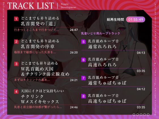 【危険取り扱い注意】四部作最終章!誰でも出来る!決定版「はじめての」「W」乳首開発極限編!【脳内麻薬出っぱなし!乳首中毒確定】 [空心菜館] | DLsite 同人 - R18