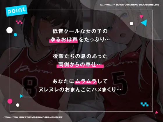 【全編ゆるオホ】ダウナーオホ声ドスケベ後輩と部活おわりのだらハメライフ(しゃーぷ) - FANZA同人