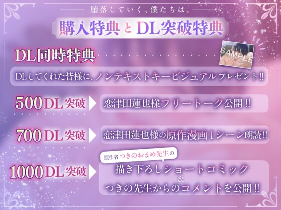 【奈々子と薫】堕落していく、僕たちは。-快楽から逃れられない一日-【待望の音声化】 [よみみ!] | DLsite がるまに