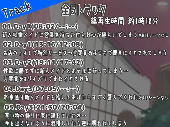 NTR大好きな新人地雷メイドに目を付けられました 〜〜推しがいるのに性欲に抗えず射精させられます〜〜(star sign cafe) - FANZA同人
