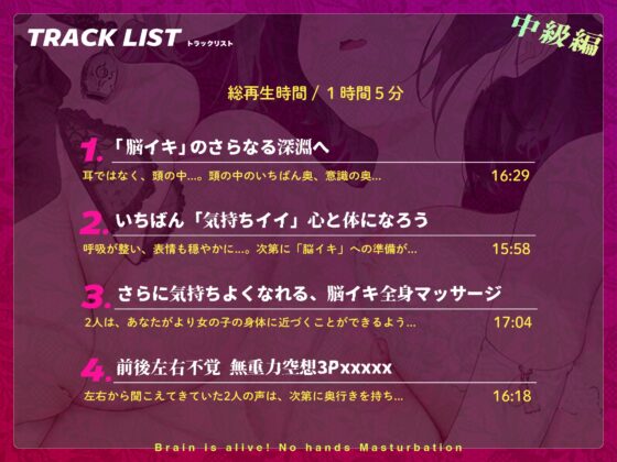 【失禁注意!】誰でも出来る!決定版「はじめての」脳イキ!ノーハンドオナニー中級編～射精感を遥かに超える女性と同様の深いオーガズム～【PC筋+催○式】 [空心菜館] | DLsite 同人 - R18