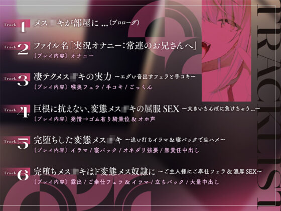 【オホ声絶頂】強がってても巨根に即堕ち！生意気パパ活メス〇キ⇒ちんぽ大好きちょろメス奴●♪【KU100】(裏垢スタジオ) - FANZA同人