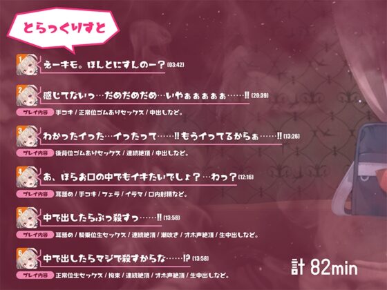 ⭐早期購入特典+期間限定30%オフ⭐「中に出したらぶっ殺す!」生意気なのに超敏感な鬼カワJKにゃーこ [中出し委員会] | DLsite 同人 - R18