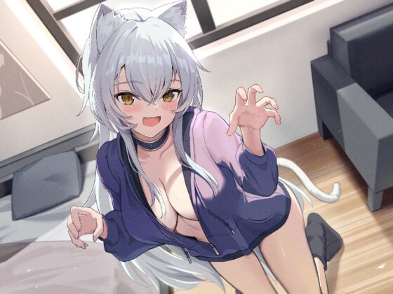 【CV.飯田ヒカル】猫耳少女は甘えん坊【耳かき・耳ふー・添い寝】 [工画堂スタジオ] | DLsite 同人 - R18