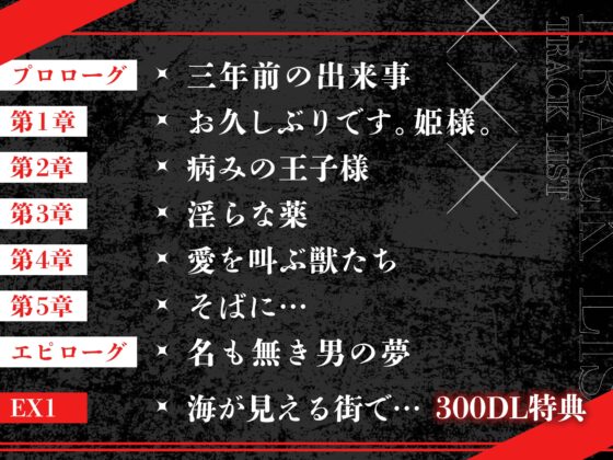 〜 病みの王子様 〜 過酷な幽閉で混乱と狂気に堕ちた英雄の愛と欲望【執着♦️拘束♦️媚薬♦️調教♦️孕ませ♦️中出し♦️巨根】 [Honey Parfum] | DLsite がるまに