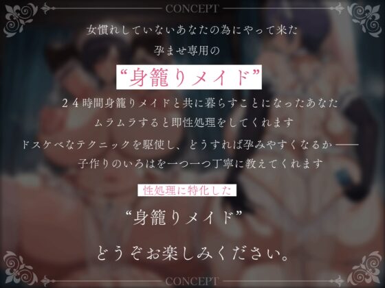 身籠りメイド 雌耐性ゼロのお坊っちゃまのペニスは私が責任をもって搾り取らせていただきます 女慣れしていない雄雑魚の為に派遣された子作り専用事務的どすけべメイド [ふぇち部] | DLsite 同人 - R18