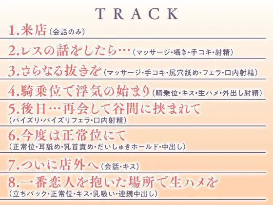 メンエス嬢との背徳な関係 -優しくて色っぽいお姉さんにチンポが誘われて…-<KU100>(性為の戯れ) - FANZA同人