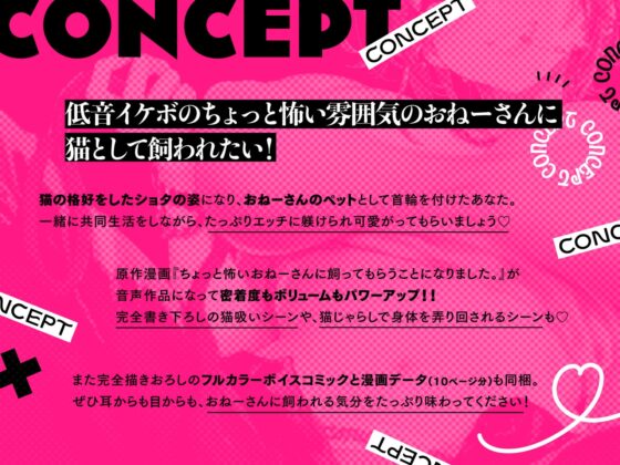 【低音イケボ】ちょっと怖いおねーさんに飼われてエッチに躾×溺愛交尾【特典付き】 [紺色ドロップス] | DLsite 同人 - R18