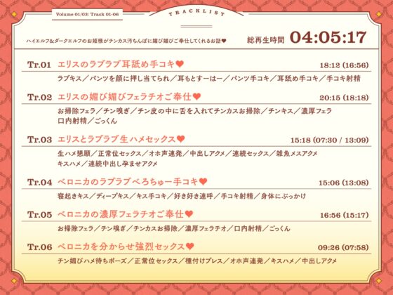 ✅11日まで限定5大特典!✅ハイエルフとダークエルフのお姫様がチンカス汚ちんぽに媚び媚びご奉仕してくれるお話♡【KU100】 [ホロクサミドリ] | DLsite 同人 - R18