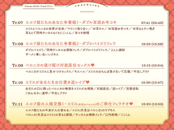 ✅11日まで限定5大特典!✅ハイエルフとダークエルフのお姫様がチンカス汚ちんぽに媚び媚びご奉仕してくれるお話♡【KU100】 [ホロクサミドリ] | DLsite 同人 - R18