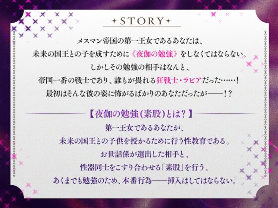 俺と夜伽のお勉強しましょ?〜狂戦士のつよつよおちんぽにアテられて素股なのに生ハメしちゃう話〜 [CHIRAMi!] | DLsite がるまに