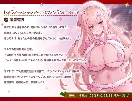 【12大特典】JKエルフの異世界妊活～性なる夜のクリスマススペシャル～【7時間超え】 [青春×フェティシズム] | DLsite 同人 - R18