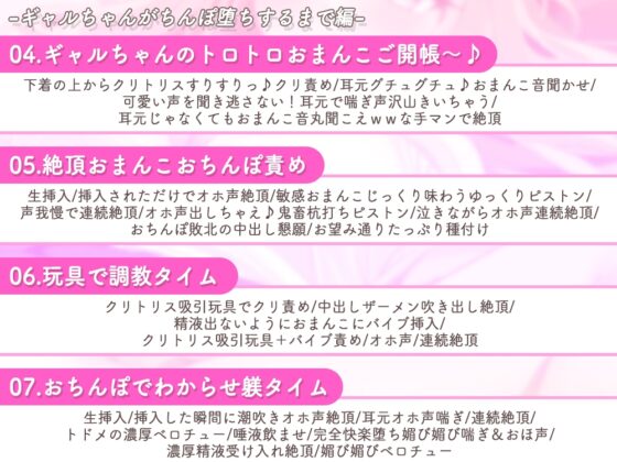 完全にちんぽを舐め切ってるギャルをオホ声止まらなくなるまで快楽責め♪ ちんぽに媚びるようになるまでを完全収録☆音声作品化しちゃいました☆ [ブラックマの嫁] | DLsite 同人 - R18