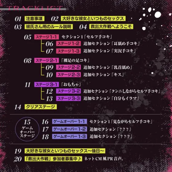 【寝取られ×寝取られ】クリア賞金一億円の射精我慢ゲーム「救出大作戦」〜アイテム使うとNTR悪化→大好きな彼女を救出せよ〜 [072LABO] | DLsite 同人 - R18