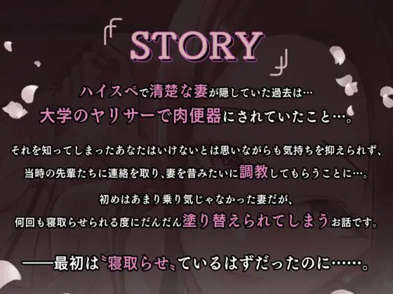 【NTR/オホ】Re:マゾ ハイスペ清楚妻のエッグいご奉仕報告～ヤリサー時代の過去の男たちに再調教されド下品肉便器堕ち～ [おかしのみみおか] | DLsite 同人 - R18