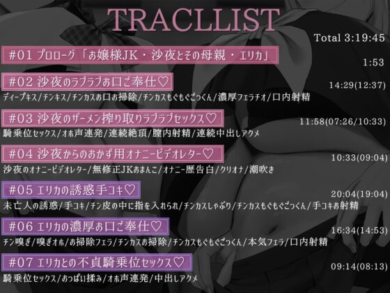 巨乳ドスケベお嬢様とその母親がチンカス汚ちんぽに媚び媚びご奉仕してくれるお話♪【KU100】(ホロクサミドリ)|FANZA同人