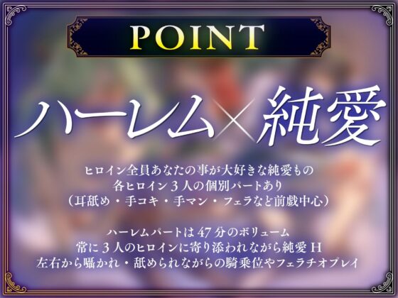 奴○を調教してハーレム作る〜育てた奴○たちと純愛ハーレムHするまでの話〜【音声版】(軒下の猫屋)|FANZA同人
