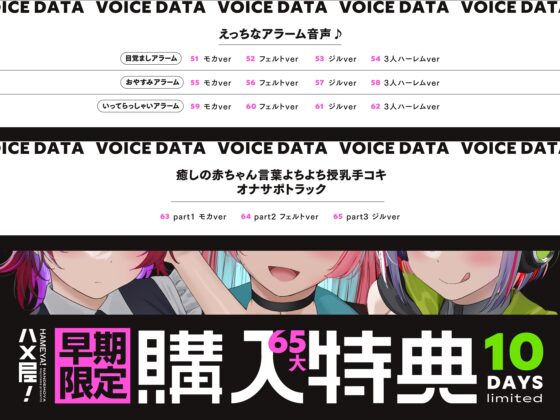【5/19日まで 早期限定65大特典】【5時間×3人ハーレム×なんでも屋】新米エージェントのボクとドスケベ爆乳女ボス&ハッカー&メイド×3の秘密の子作りハメミッション♪ [マヨタマ] | DLsite 同人 - R18