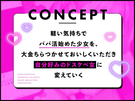 【オナペット調教×全編オホ声】軽い気持ちでパパ活始めた少女をオナペットにする話 [studio'K] | DLsite 同人 - R18