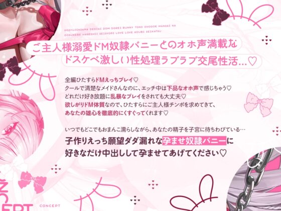 孕ませ奴○バニー～欲しがりクールバニーのドM願望ダダ漏れラブラブご奉仕えっち～ [オトヨメ] | DLsite 同人 - R18