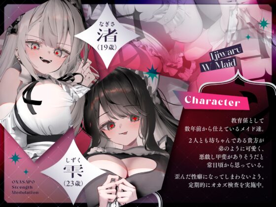 意地悪Wメイドの強弱スイッチングオナサポ [シルトクレーテ] | DLsite 同人 - R18