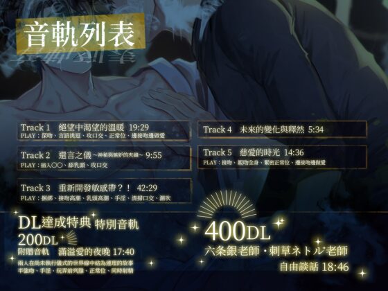 【繁體中文字幕版】連續高潮改變未來SEX～透過禁忌的儀式回到過去重新開發敏感帶?！～ [Star Garden] | DLsite がるまに