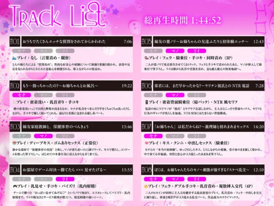 【おねしょた】エロあねあまあまフレンズ～超爆乳むちむちお姉ちゃんズに搾られまくる特濃♪トリプルえっちライフ～ [火星エリンギ] | DLsite 同人 - R18