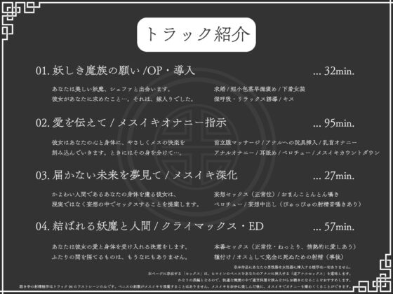 【完全女性優位・逆転無し】妖魔のお嫁様-上位存在ふたなり妖魔から愛を伝えられ甘く優しいメスイキに幾度も導かれて種付けを受け入れ彼女の嫁となることを決意する話- [色情補正.] | DLsite 同人 - R18