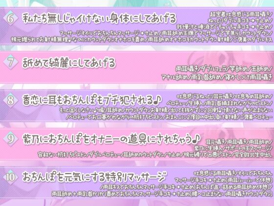 【超絶舐め尽くし3時間半↑】大人の舌技で堕とされる『大人の舐め活』 ～両耳に両乳首☆左右からぎゅ～っと挟まれて腰が跳ねるほど舐め尽くされる全身開発♪～ [ブラックマの嫁] | DLsite 同人 - R18