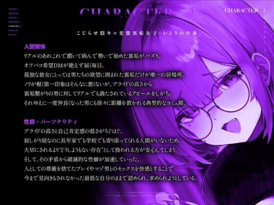 マゾ×マゾの尊厳放棄疑似ケダモノ交尾 -メンタルも性癖もヤバげな裏垢JDと動物真似&変態淫語プレイ- [芋下B.C.] | DLsite 同人 - R18
