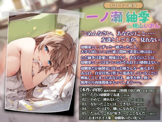 幼馴染との関係が壊れた夜【CV.桃山いおん/KU100バイノーラル】 [Clover Voice] | DLsite 同人 - R18
