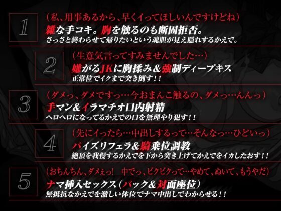 舐めた態度のダウナー援交JKを謝るまでわからせるっ…！【KU100/バイノーラル】(SomaliStudio)｜FANZA同人