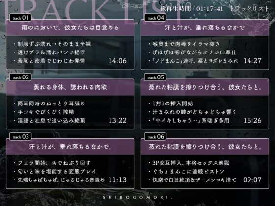 【ダウナー×密室射精】搾籠。～びしょ濡れ女子と交わった密室は、精液だけが出口だった～ 【処女×中出し×静寂】 [シロイルカ] | DLsite 同人 - R18
