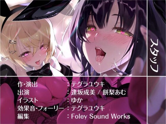 【W密着】ハーレムバニークラブへようこそ！(テグラユウキ)｜FANZA同人