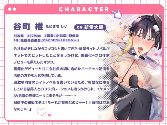 エロラノベ作家Vと始める乳育恋愛って何！?～べべべ別にモロ感乳首開発なんてされていないのじゃっ！～ [ちゅちゅ] | DLsite がるまに
