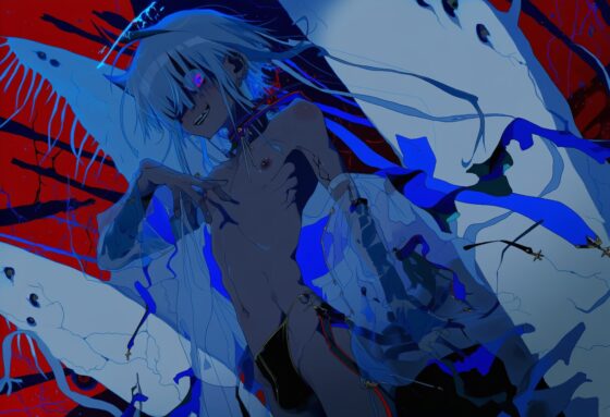 『ニャルラトホテプ様が俺のSAN値を抉りながら子宮に宇宙的真理を孕ませてくる件』【KU100使用】 [にゃんこレコーズ] | DLsite がるまに