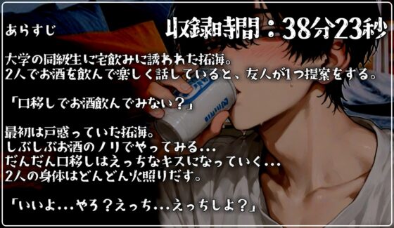 【ほろ酔いえっち】～酔った勢いで男友達と汗だくえっちしちゃう夜～ [碧色の宝石] | DLsite がるまに