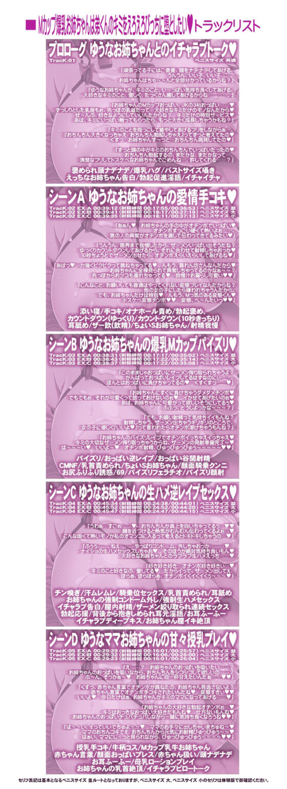 Mカップ爆乳お姉ちゃんは弟くんのキミをえろえろびっちに堕としたい【NATURALCORDE音声作品】(KI-SofTWarE DANGEROUS THOUGHTS)｜FANZA同人