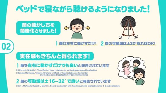 新感覚バイノーラル『テレバーチャルヘッド』をもっと実在感タップリ本能えっちで体感しよう！(妄想研究所)｜FANZA同人