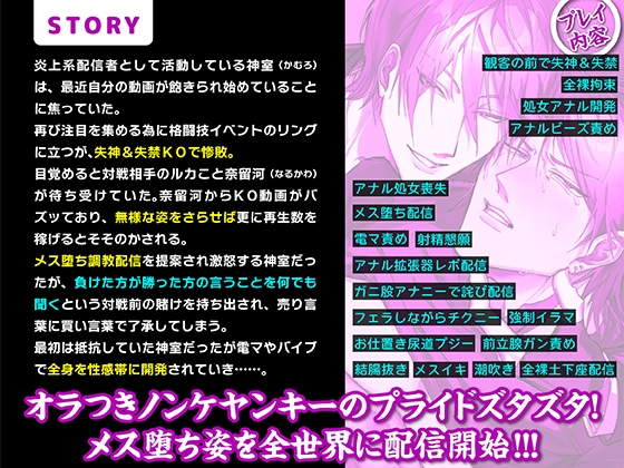 イキったチャラ男をメス堕ちするまで監禁調教 [KZentertainment] | DLsite がるまに