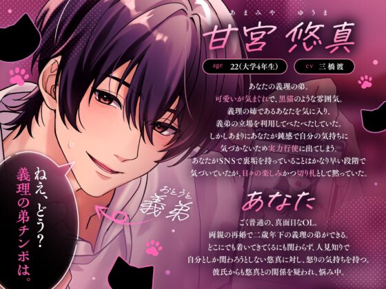 【禁断×嫉妬×恥辱】かわいい義弟に裏垢女子をやっているのがバレて、えっちな脅迫されちゃった話。【ねえさん、そんな声出したらバレちゃうよ♡】 [もちきゅん] | DLsite がるまに