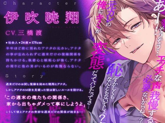 【※ハピエン保証】週末監禁～アナタの事が忘れられない執着元カレとねちねち孕ませ監禁性活「もっと俺に依存して…もっともっと俺の事求めてよ…」 [お耳の恋人♡] | DLsite がるまに